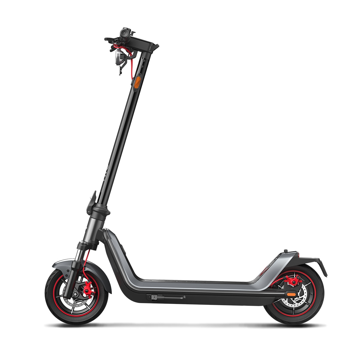 Scooter eléctrico con suspensión todo terreno NIU KQi 300X Gris espacial-2