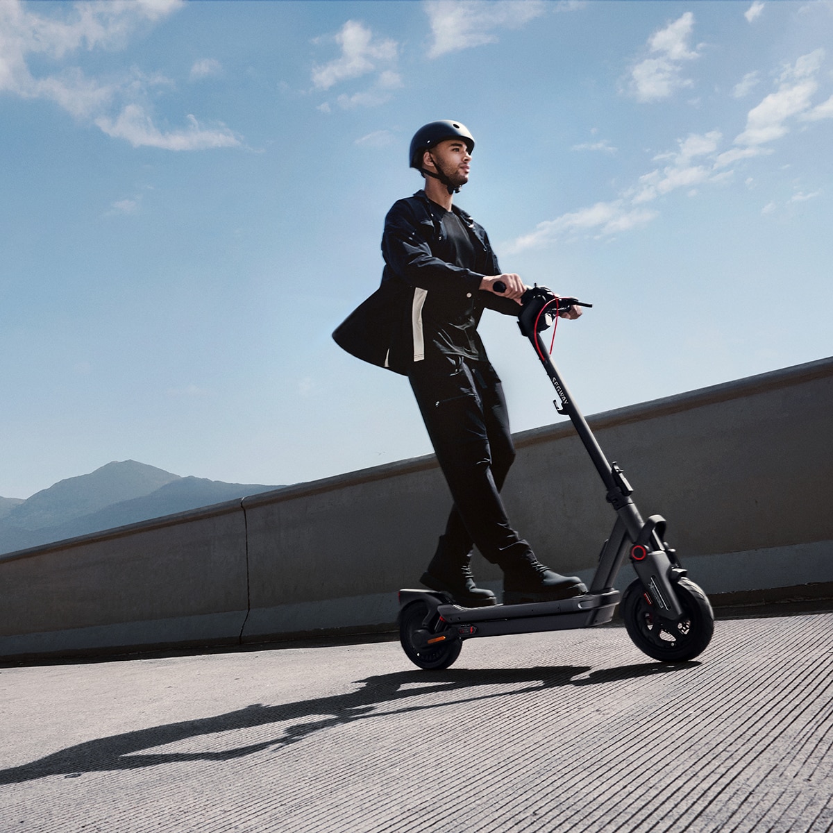 Patinete eléctrico para adultos Segway Ninebot MAX G3 Negro / Rojo-9