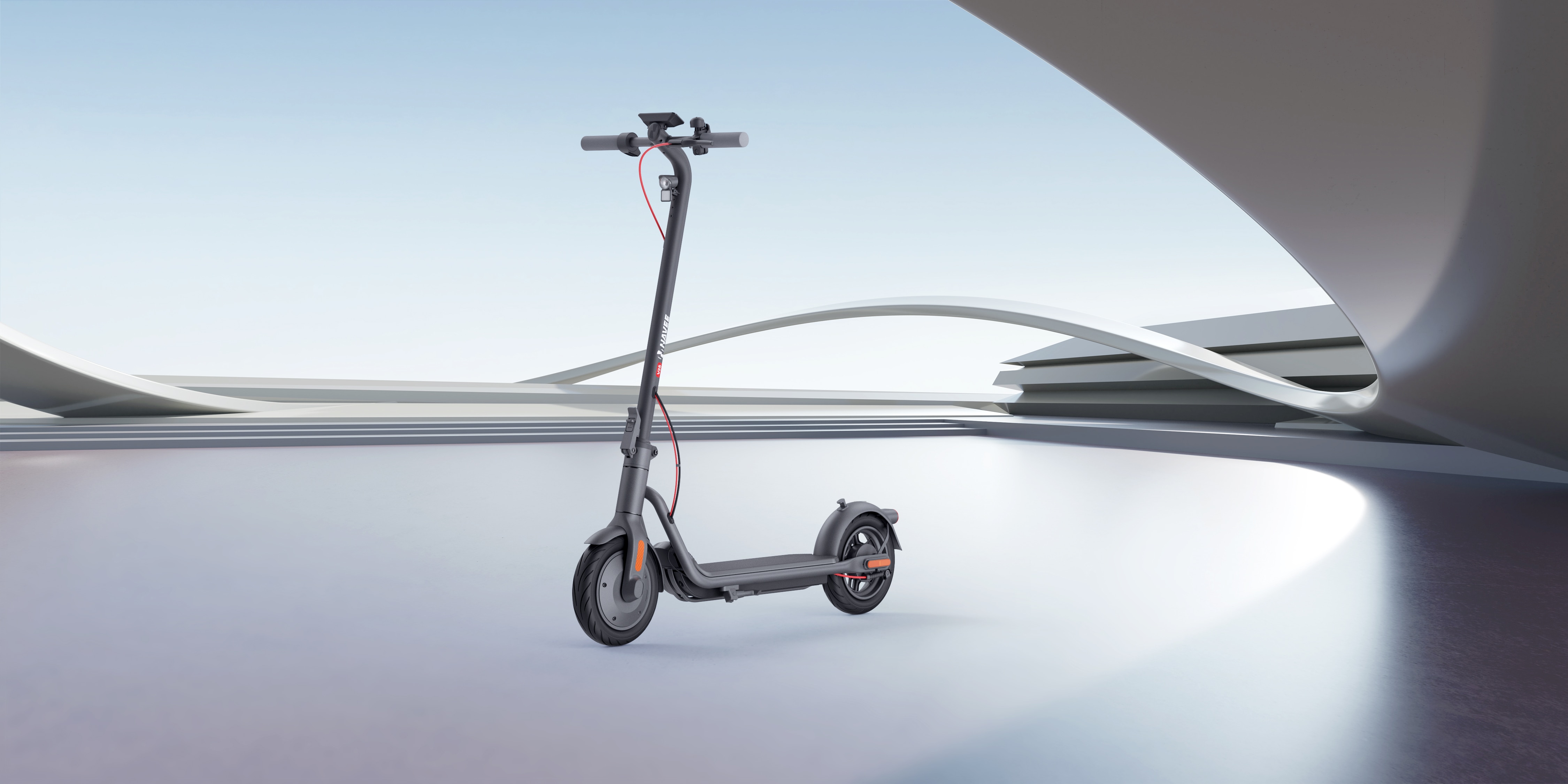 Patinete eléctrico urbano NAVEE V25 Negro / Gris-9