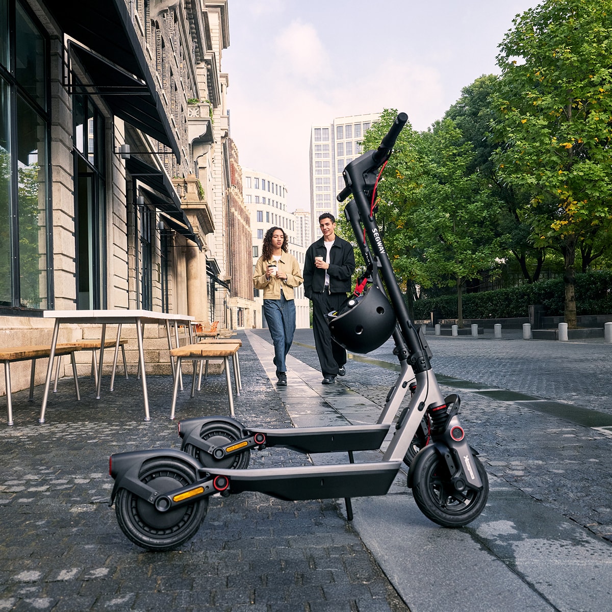 Trotinete Elétrica Ninebot F3 Preto-8