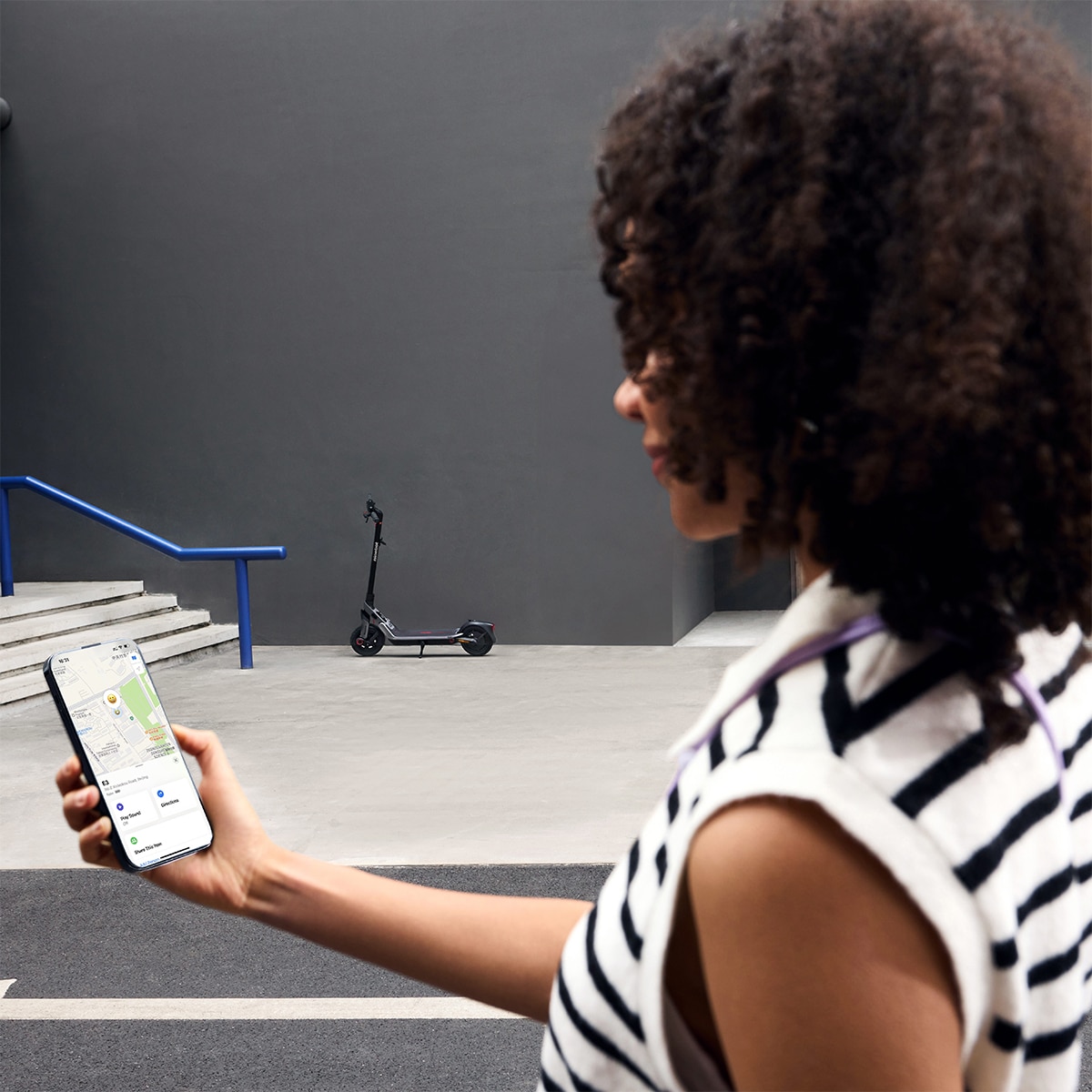 Trotinete Elétrica Ninebot E3 Prata-9