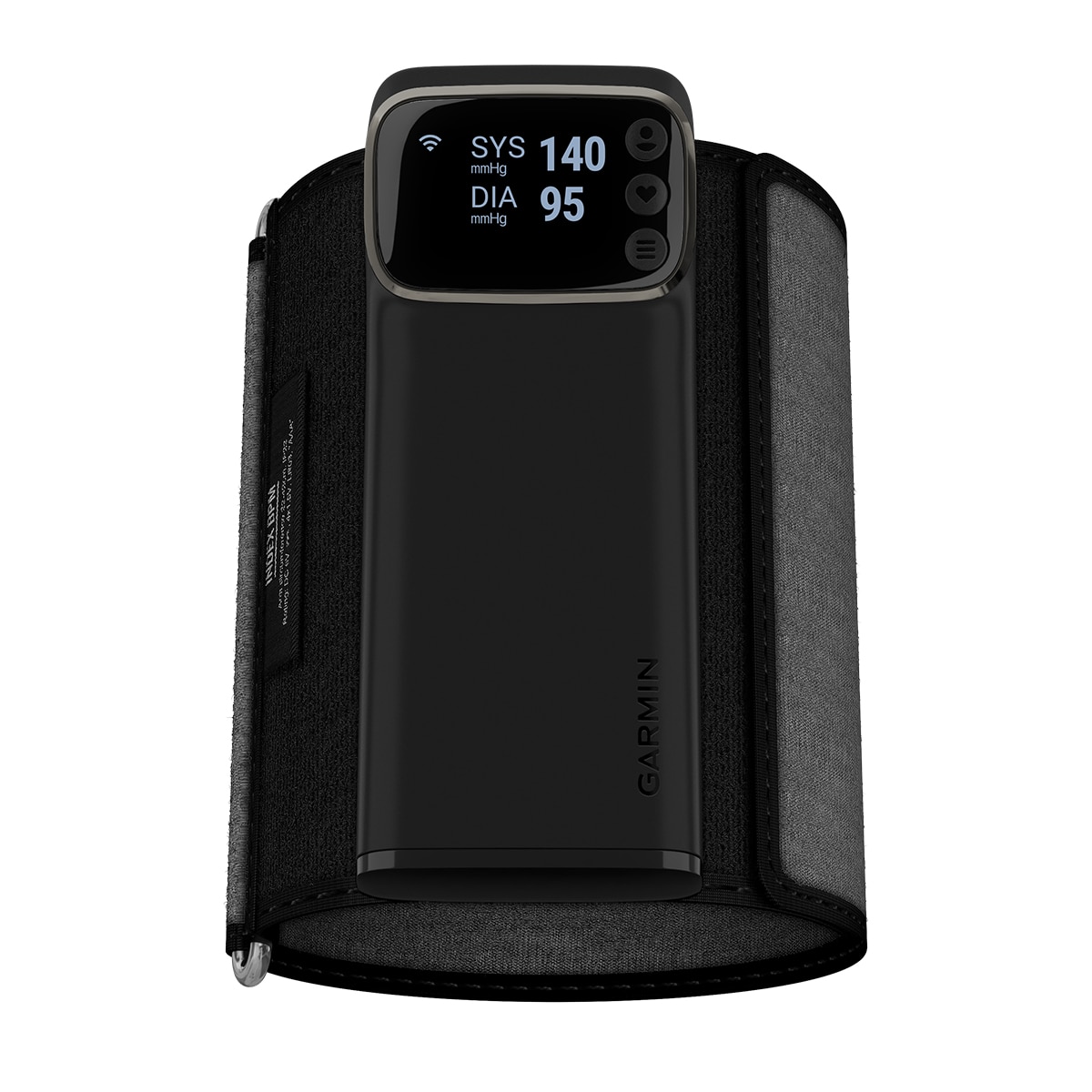 Tensiómetro inteligente Garmin Index BPM Negro-4