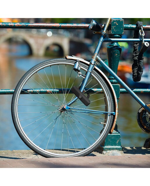 Candado para bicicleta T'NB Umlock en "U" con llave Negro-9