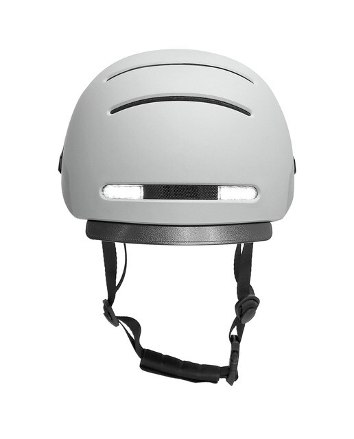 Casco inteligente Livall BH51M Neo, SOS, Luz de freno, Intermitentes, Altavoces, Talla M (54-58 cm) Gris Gris-1