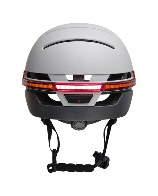 Casco inteligente Livall BH51M Neo, SOS, Luz de freno, Intermitentes, Altavoces, Talla M (54-58 cm) Gris Gris-3
