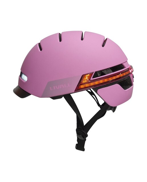 Casco Livall BH51M Neo 2021 con luz blanca frontal Rosa Talla M (54-58 cm) Rosa-2