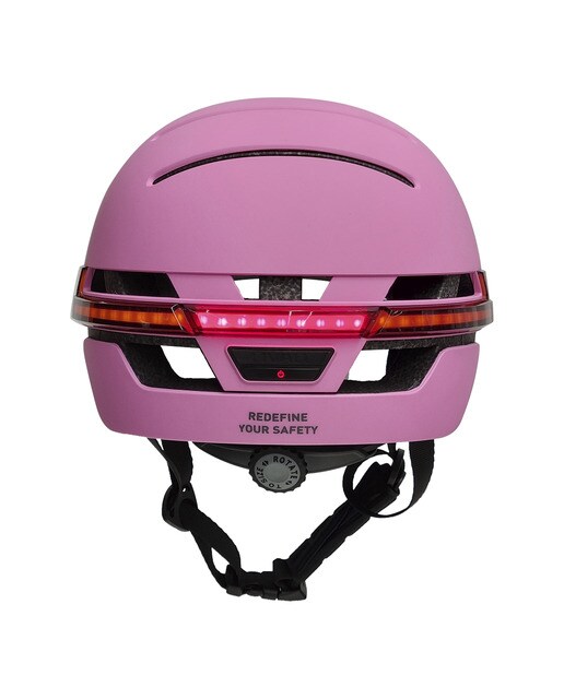 Casco Livall BH51M Neo 2021 con luz blanca frontal Rosa Talla M (54-58 cm) Rosa-3