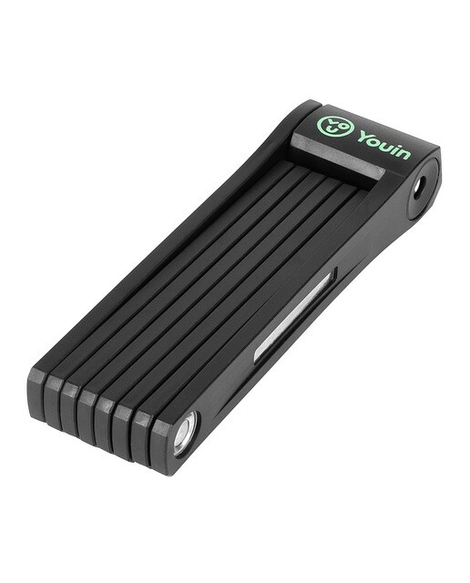 Cadeado Youin com Chave e Suporte de Transporte Preto-2