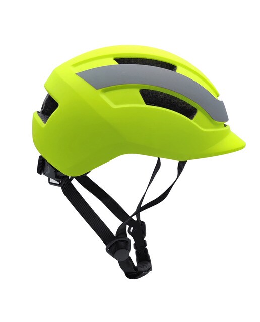 Casco urbano de alta visibilidad Livall CAV-I-PL para patinete, talla L Amarillo-1