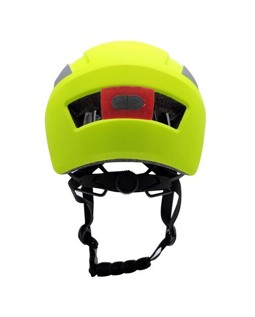 Casco urbano de alta visibilidad Livall CAV-I-PL para patinete, talla L Amarillo-2