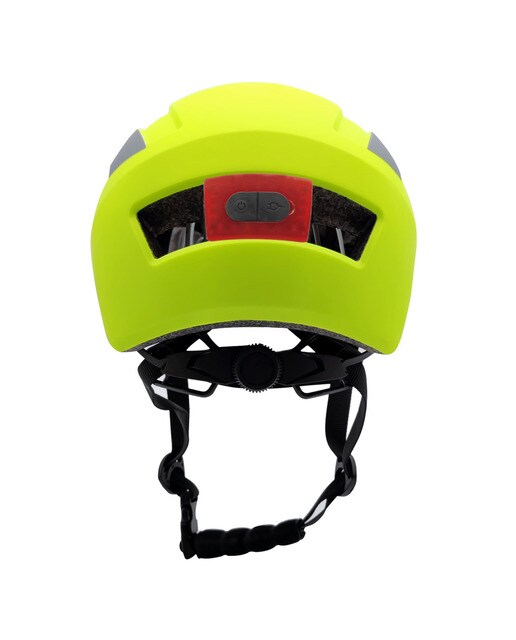 Casco urbano de alta visibilidad Livall CAV-I-PM para patinete, talla M Amarillo-2