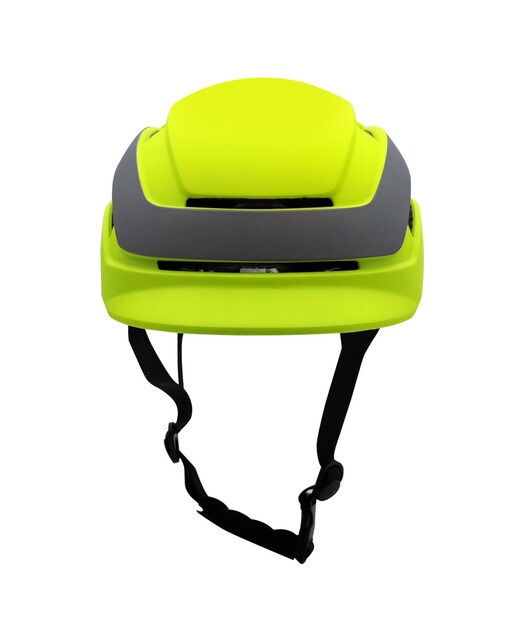 Casco urbano de alta visibilidad Livall CAV-I-PM para patinete, talla M Amarillo-3