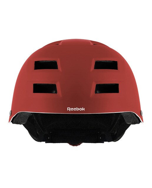Casco REEBOK Free Style Rojo Mate vista lateral
