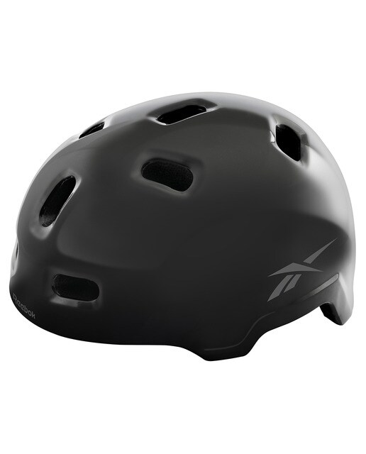 Imagen 0 de Casco protector Reebok City negro brillo talla M para patinets y bicicletas