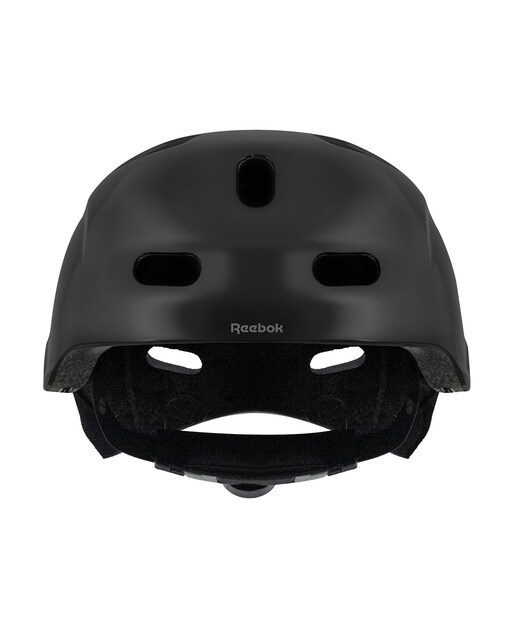 Casco protector Reebok City negro brillo talla M para patinets y bicicletas Negro brillo-2