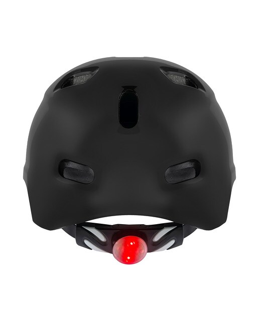 Casco protector Reebok City negro brillo talla M para patinets y bicicletas Negro brillo-3