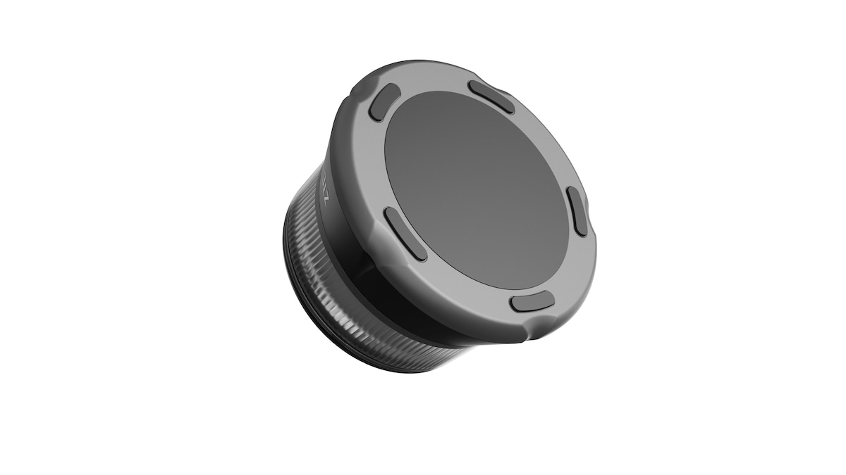 Baliza de emergencia y señalización ZTE V16 con geolocalización Negro-3