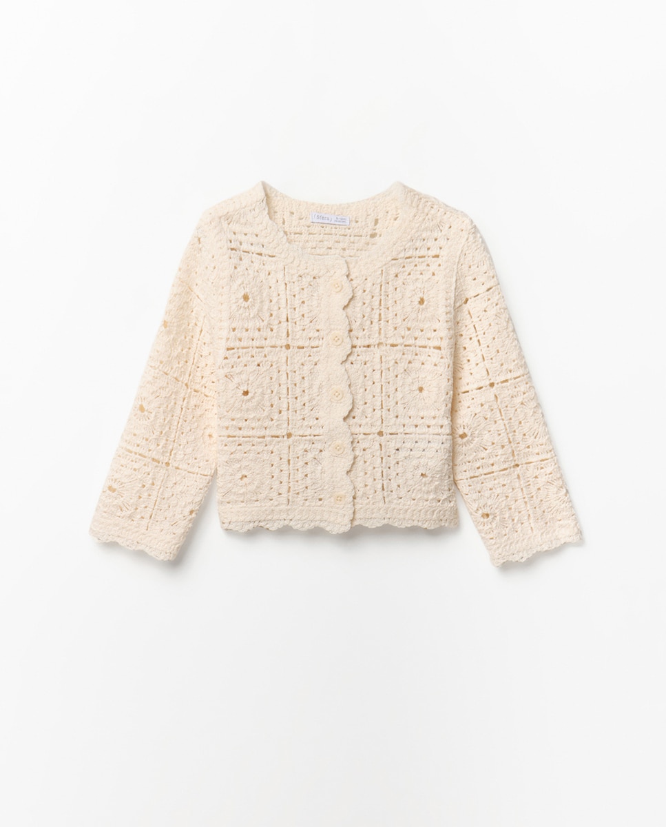 Imagem 0 de Casaco de Crochet