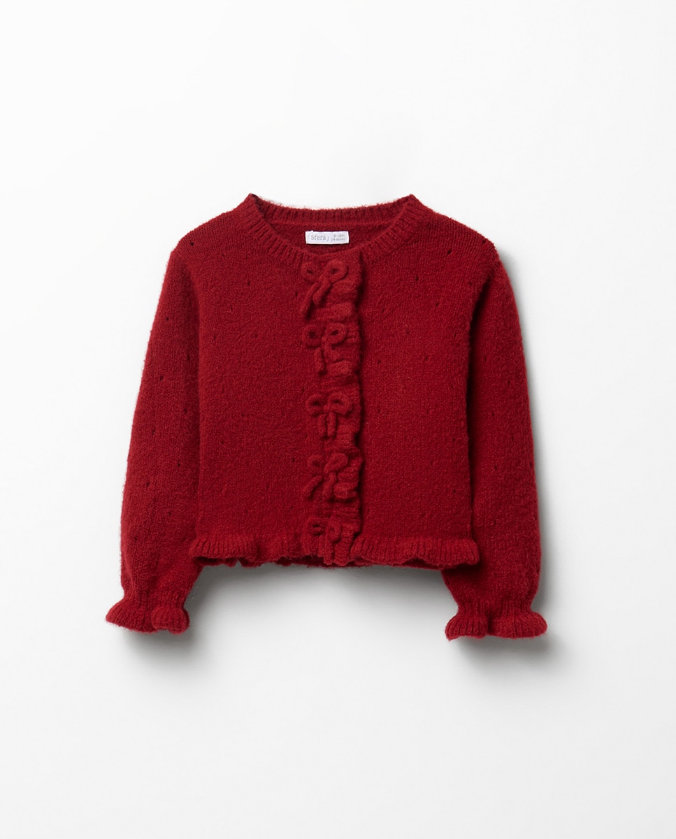 Chaqueta lazos - Sfera - 600 Rojo 600 Rojo-1