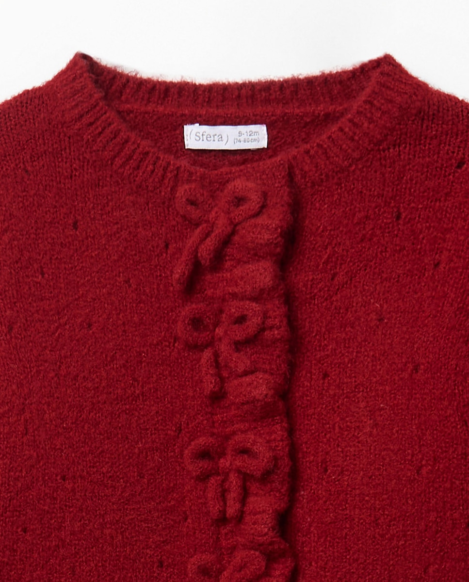 Chaqueta lazos - Sfera - 600 Rojo 600 Rojo-2