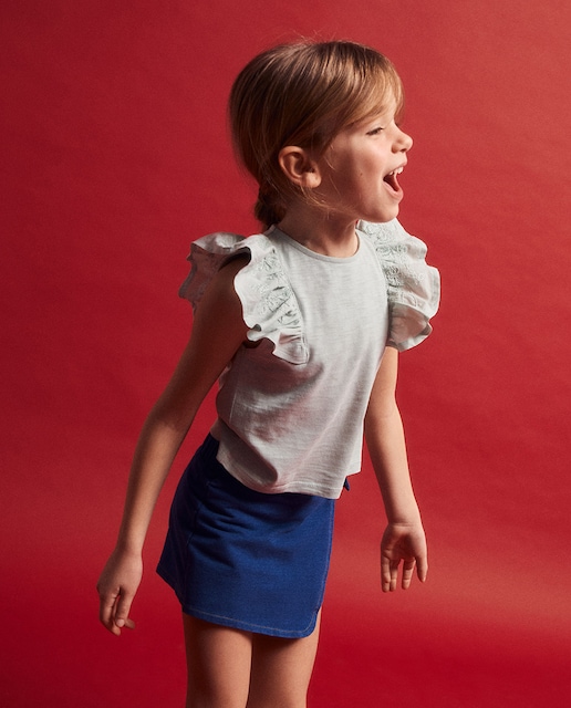 Imagen 0 de Camiseta falsa lisa