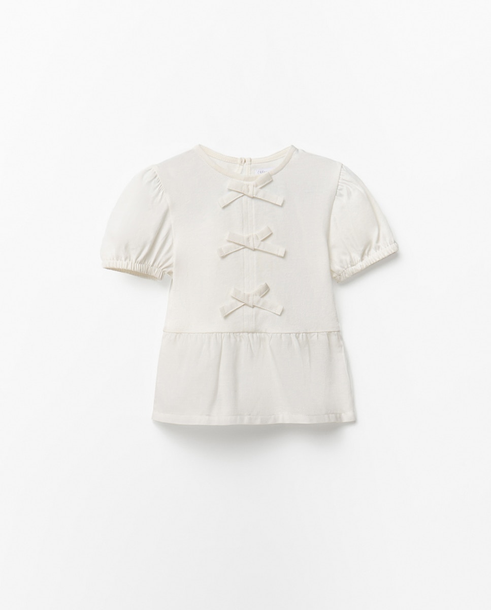 Imagem 0 de T-shirt com Falso Liso