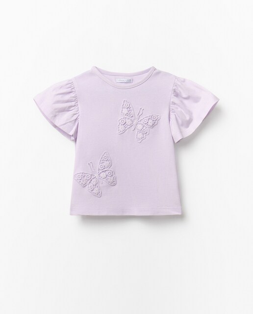 Imagen 0 de Camiseta parches mariposa