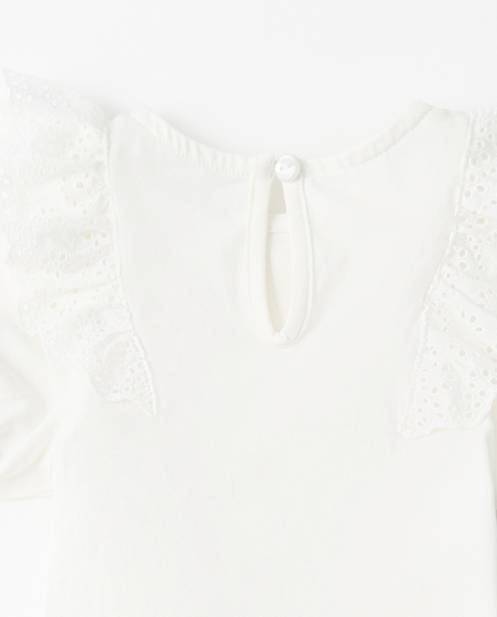 Body com Folhos Sfera Branco-4