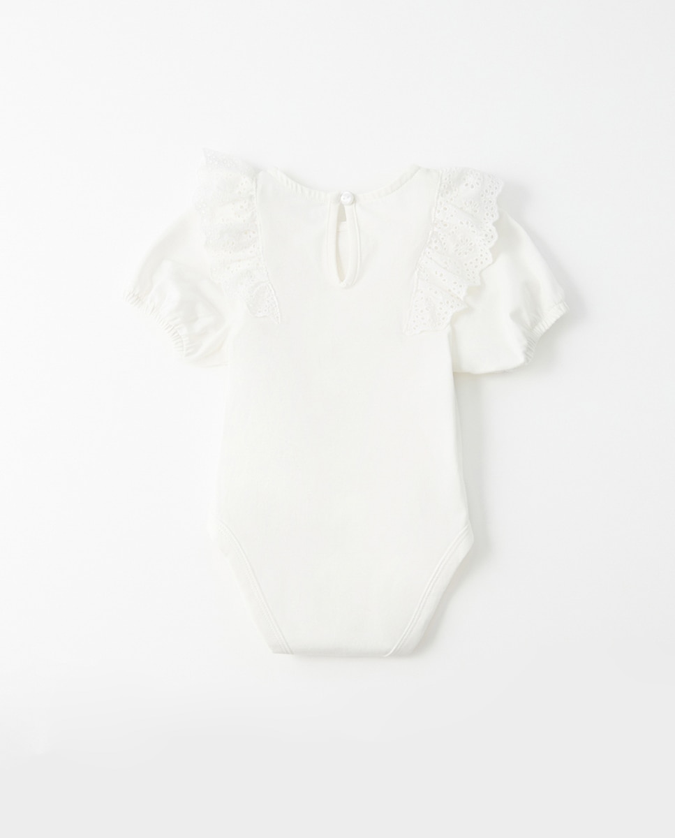 Body com Folhos Sfera Branco-5