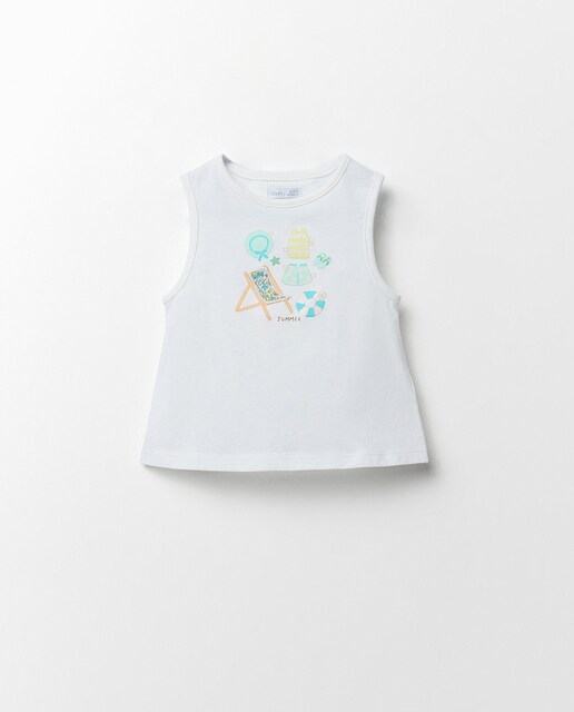 Imagen 0 de Camiseta motivos playeros