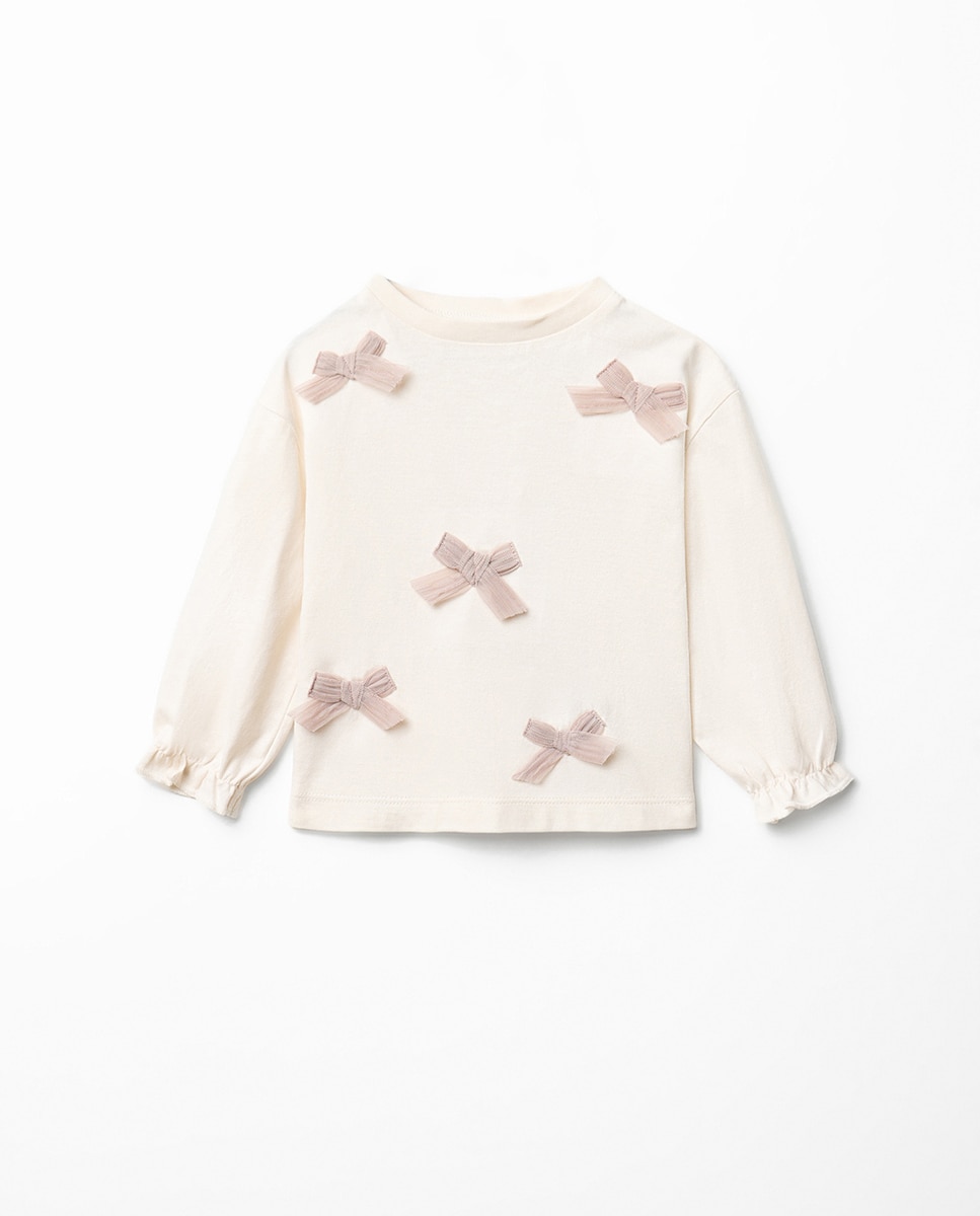 Camiseta lazos - Sfera - 120 Crudo 120 Crudo-1