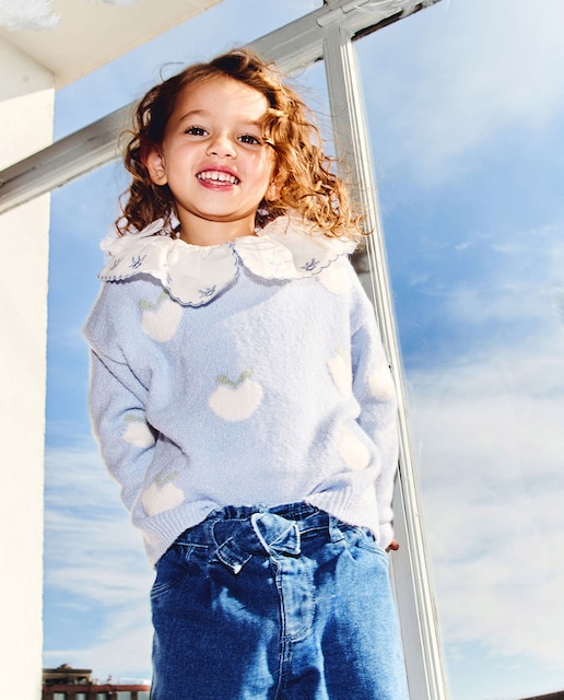 Imagen 0 de Jersey bouclet intarsia
