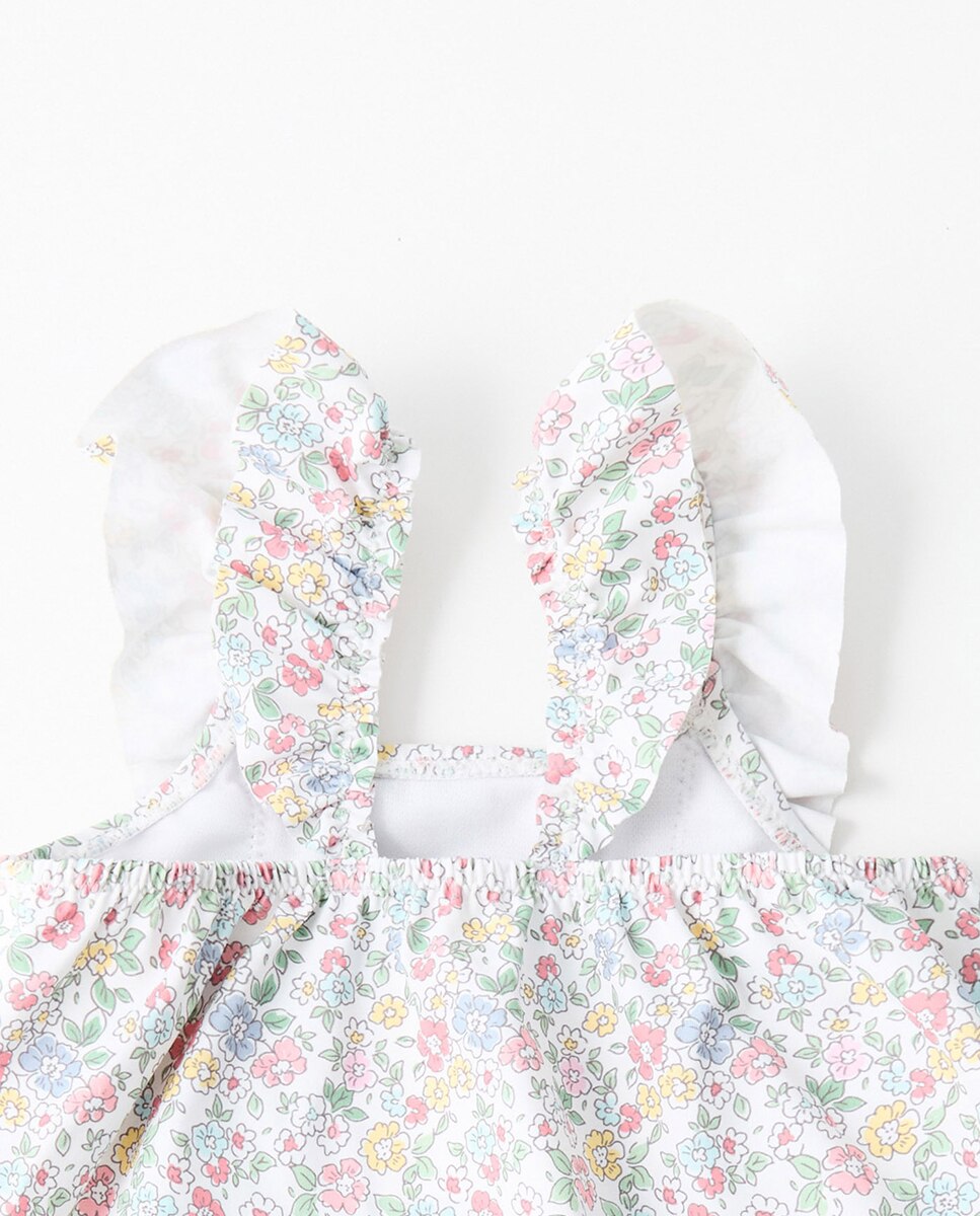 Conjunto de estampado floral Rosa-3