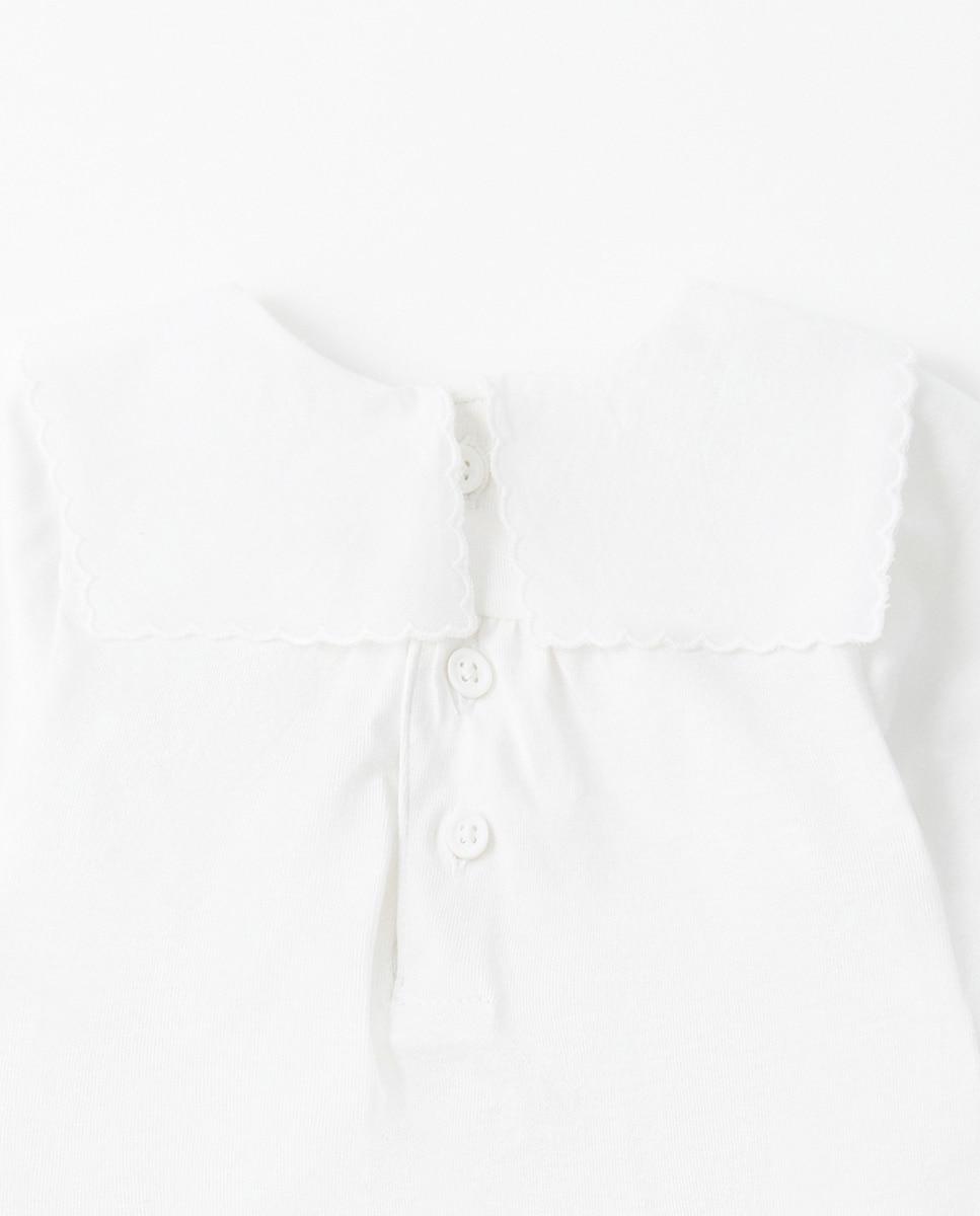 T-shirt Bordada Sfera Branco-3