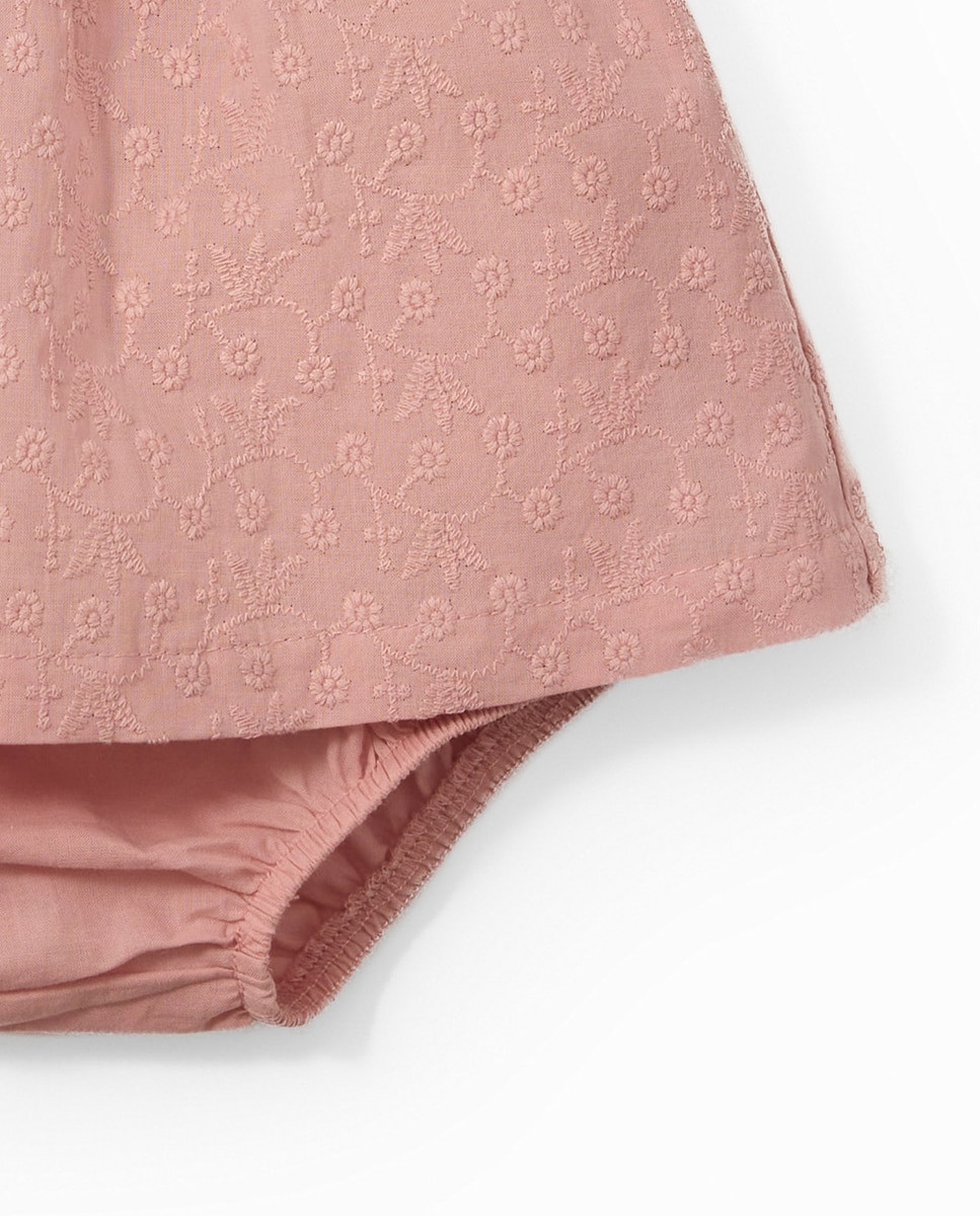 Blusa de Conjunto com Ilhós Rosa-3