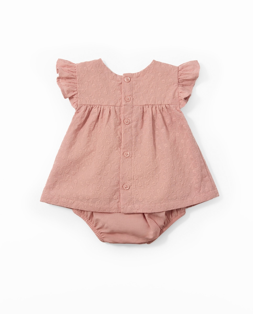 Blusa de Conjunto com Ilhós Rosa-5