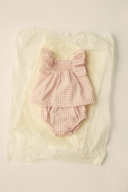 Imagen 0 de Blusa conjunto vichy