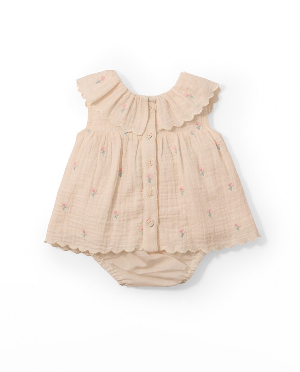 Blusa de Conjunto Ondulada Rosa-4