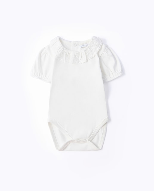 Imagen 0 de Body cuello bordado