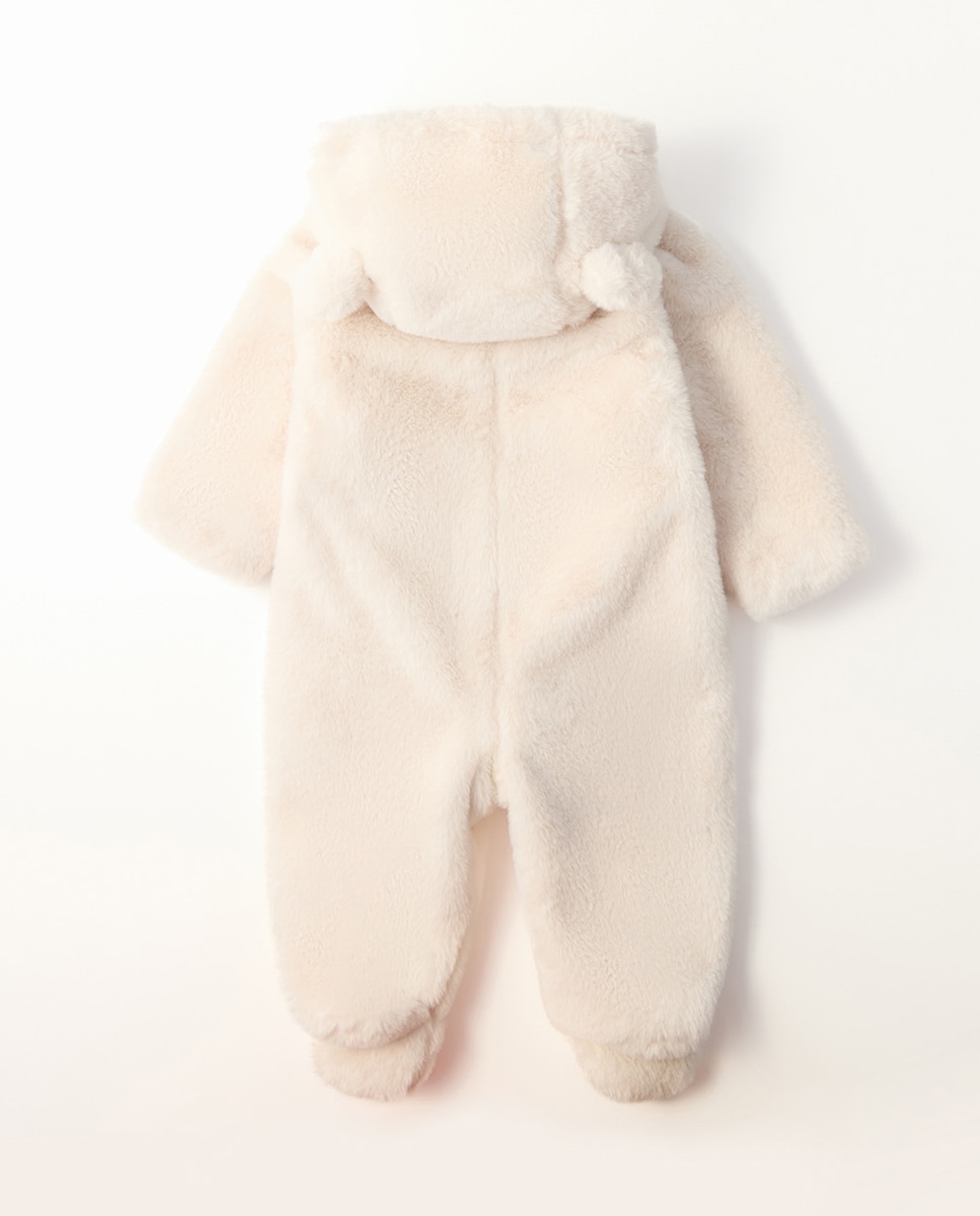 Babygrow de Pelo Teddy Sfera 120 Cru-3
