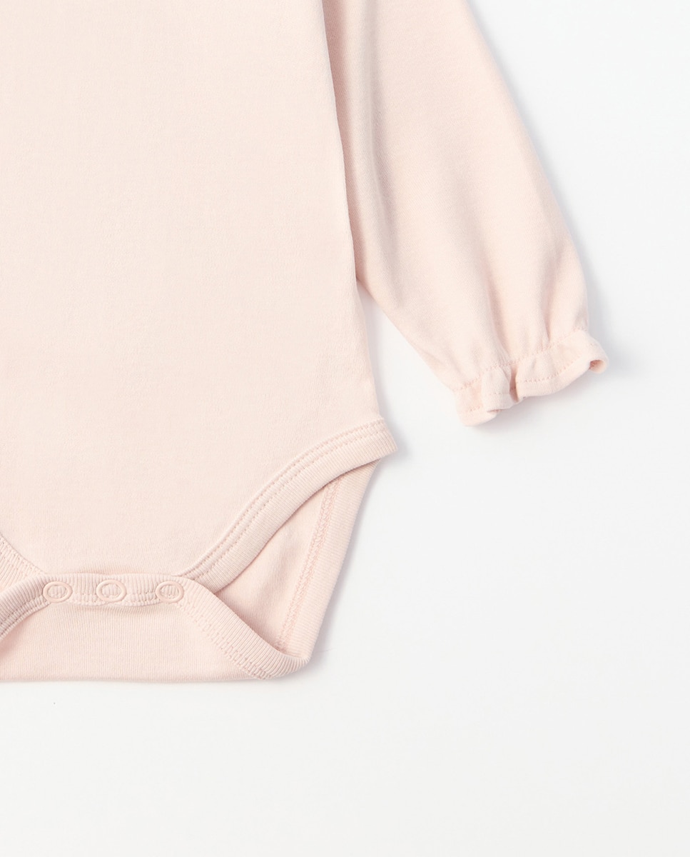 Body com Gola Babydoll Sfera 282 Malva-3