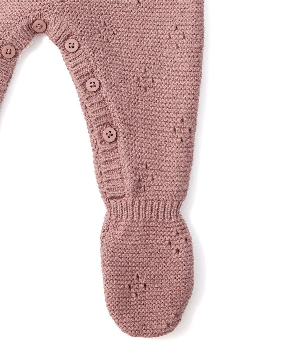 Pelele punto bobo desagujado - Sfera - Morado Morado-6
