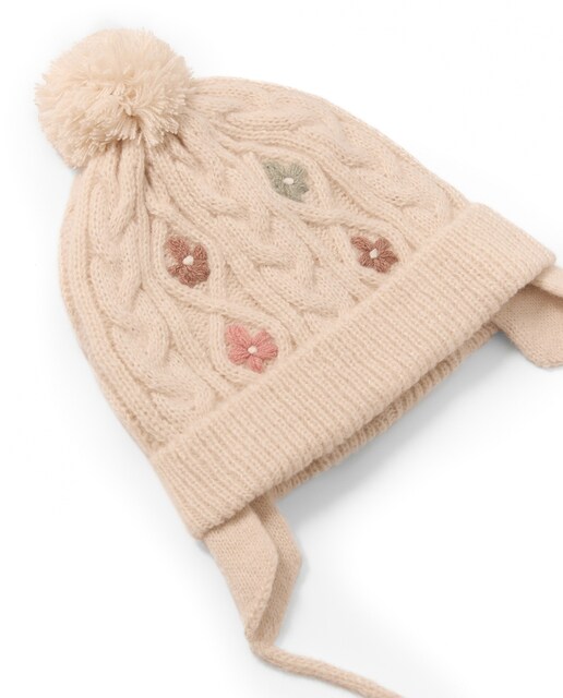 Gorro bordado flores