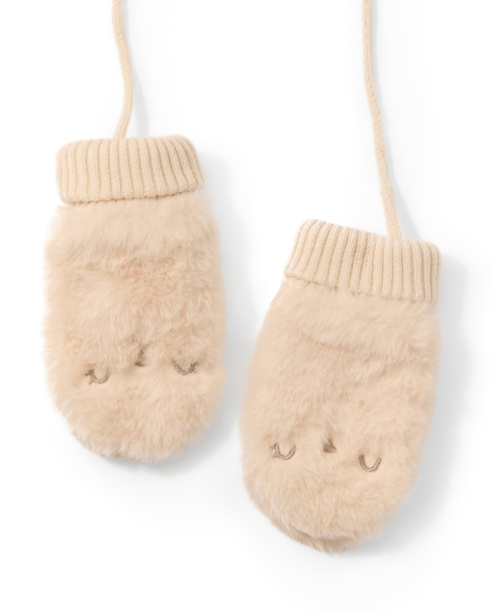 Luvas Fur com Cara Cru-2