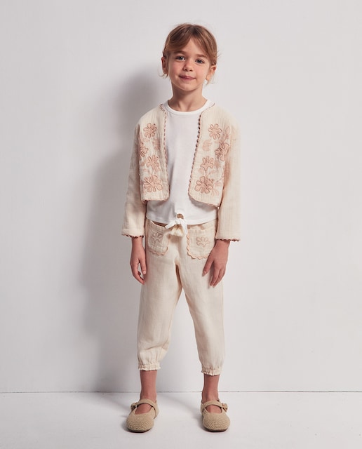 Imagen 0 de Pantalón rústico bordado