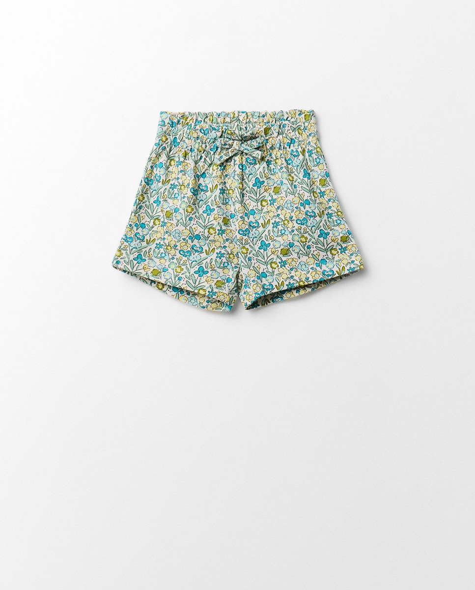Imagem 0 de Calções de Piqué Floral