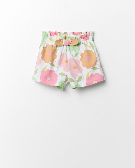 Imagen 0 de Short piqué flor