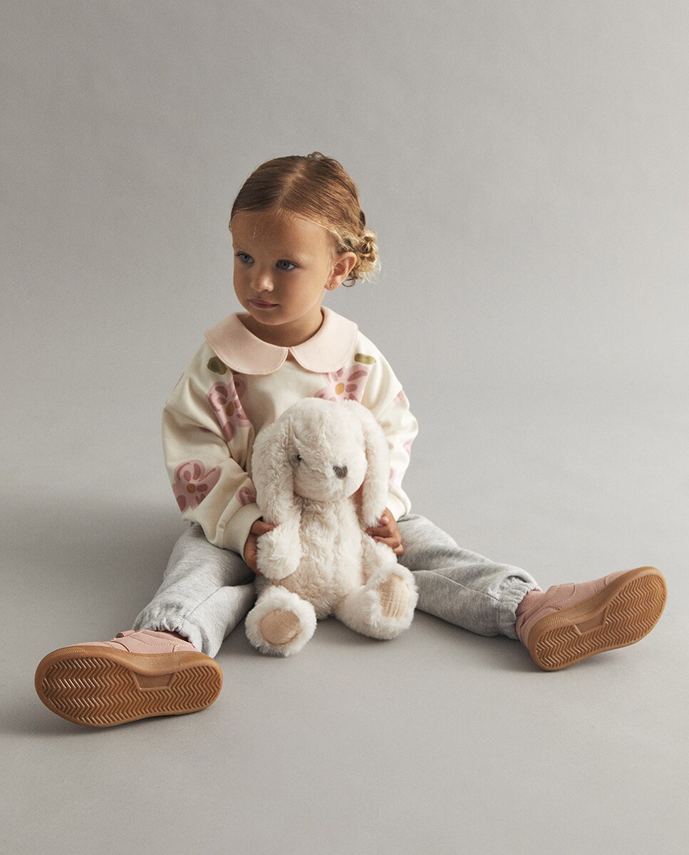 Joggers Mescladas Cinzento-claro-2