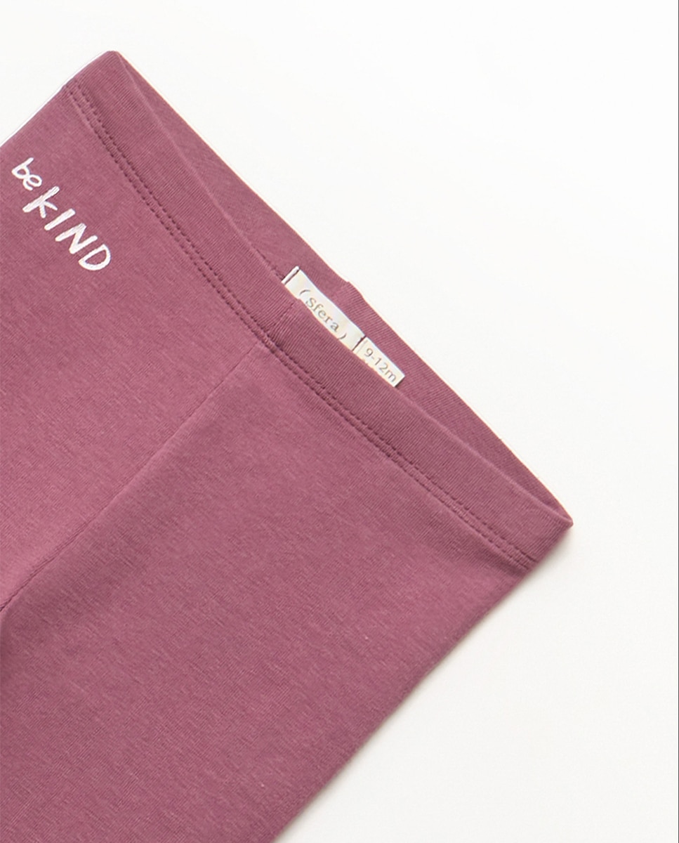 Legging liso - Sfera - Burdeos Burdeos-2