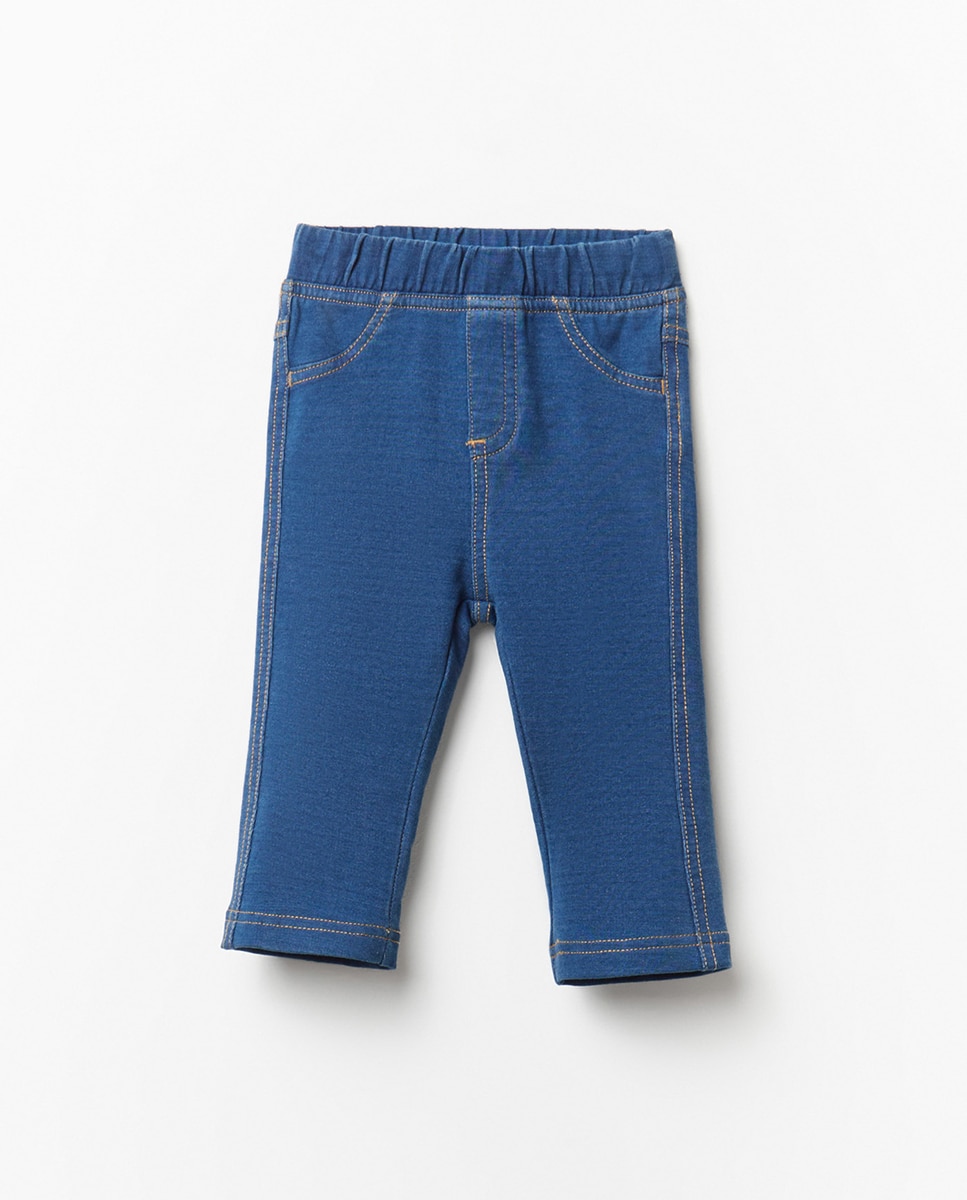 Jeggings Terry Sfera Azul-médio-3